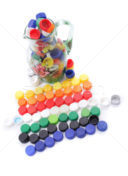 color caps Stock photo © jonnysek