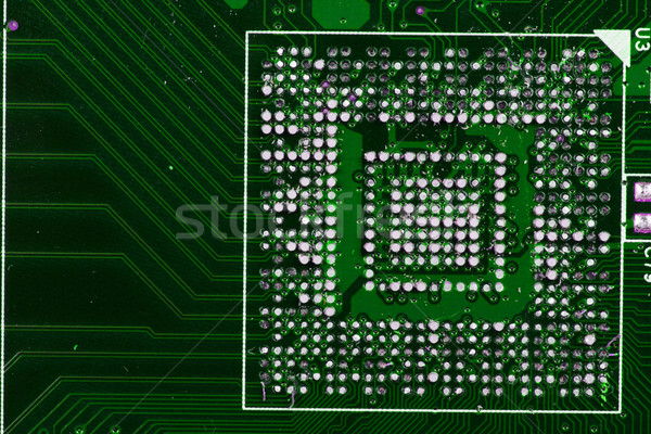 Stock fotó: Mikroprocesszor · részlet · szép · technológiai · absztrakt · technológia