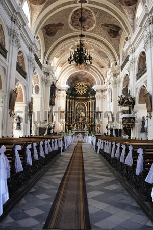 インテリア 城 いい 教会 結婚式 色 ストックフォト © jonnysek
