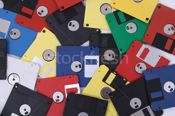 Stock photo: color disks