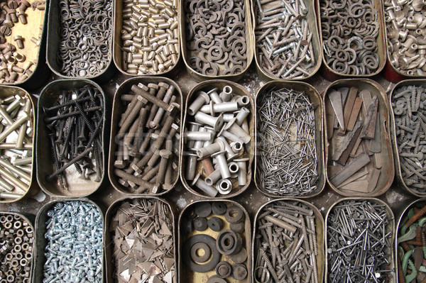 different screws Stock photo © jonnysek