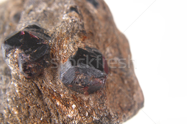 natural pyrope garnet minerals (gems) Stock photo © jonnysek