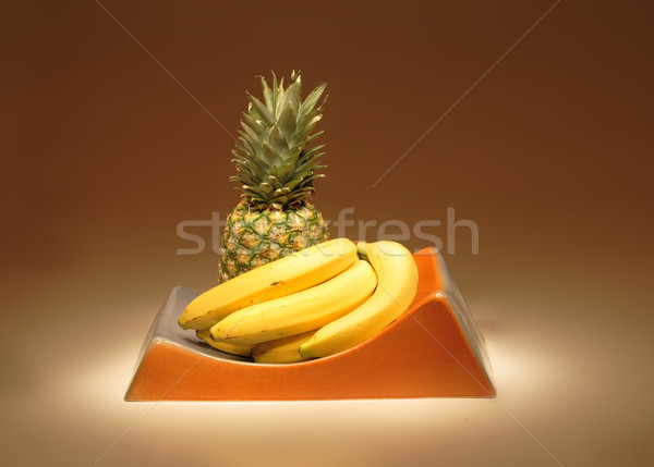 fruit in ceramics Stock photo © jonnysek