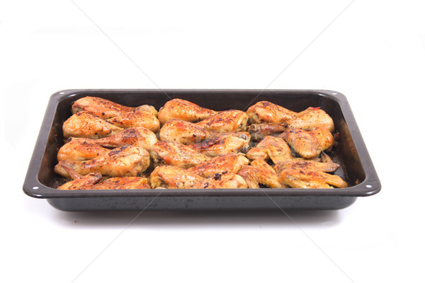 fried chicken legs Stock photo © jonnysek