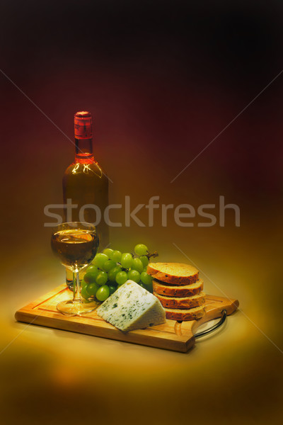 wine and cheese Stock photo © jonnysek