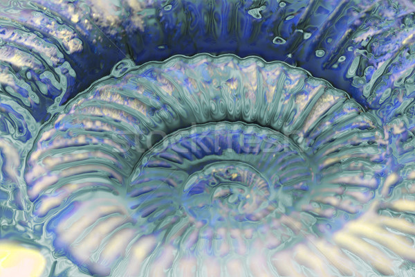 abstract blue spiral Stock photo © jonnysek