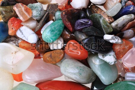 color minerals and gems collection  Stock photo © jonnysek
