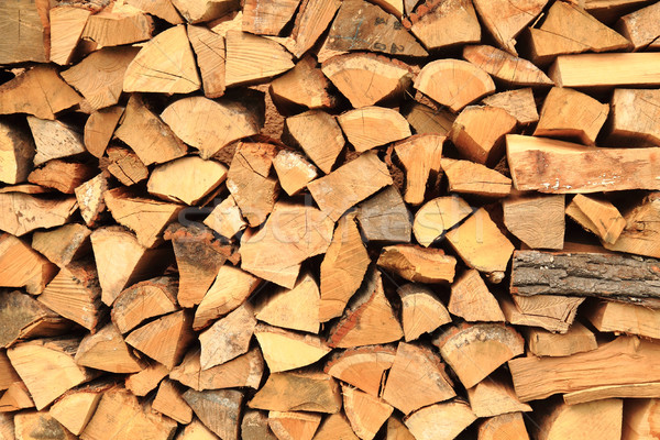 Szép tűzifa textúra barna természetes fa Stock fotó © jonnysek