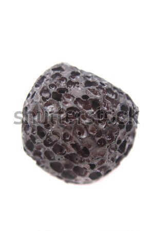 Pequeno mineral isolado branco textura rocha Foto stock © jonnysek