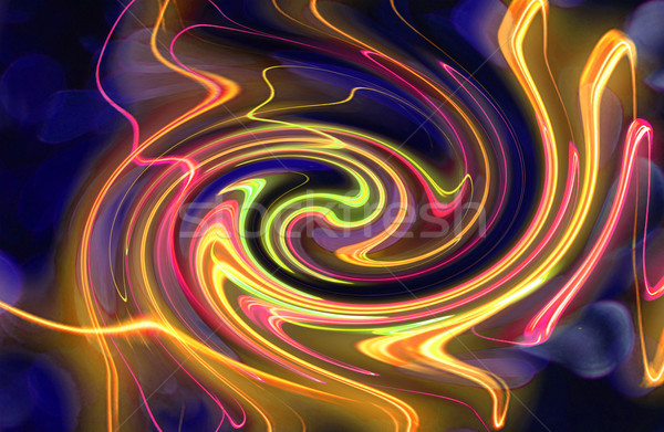 abstract color twirl background Stock photo © jonnysek
