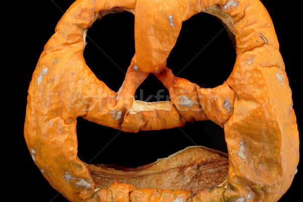 Halloween tök hagyományos szép ünnep étel mosoly Stock fotó © jonnysek