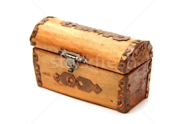 old wooden box  Stock photo © jonnysek