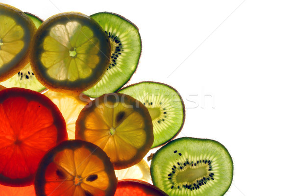 fruit background Stock photo © jonnysek