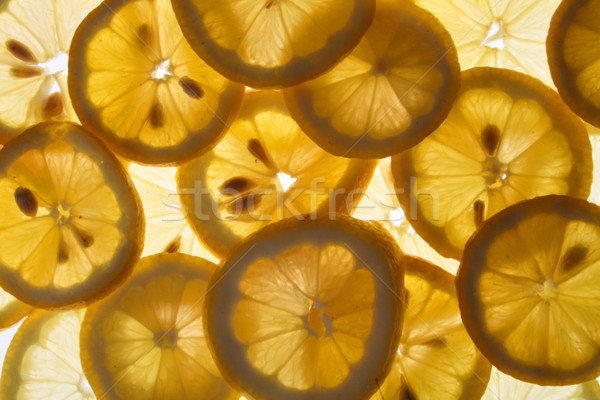 lemon background Stock photo © jonnysek