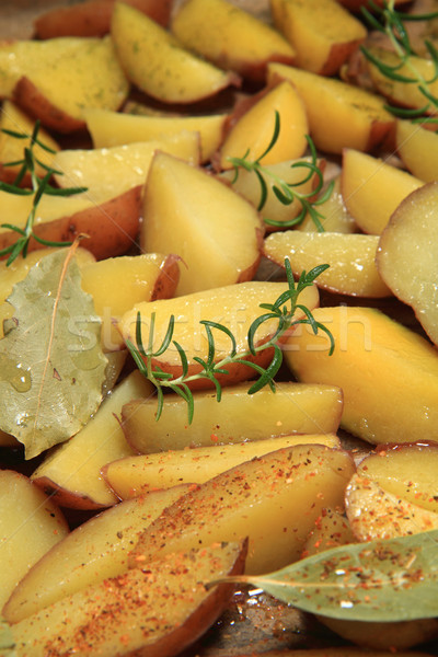 fresh fried potatoes  Stock photo © jonnysek