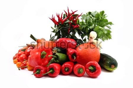 fresh vegetable background Stock photo © jonnysek