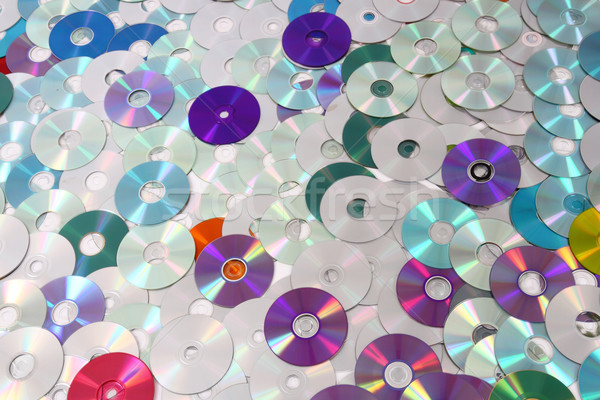 компакт-диск цвета технологий компьютер музыку связи Сток-фото © jonnysek