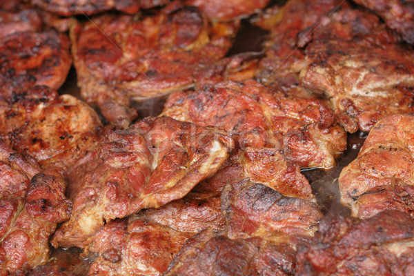 meat background Stock photo © jonnysek