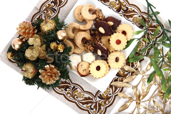 christmas desserts and cookies from czech republic  Stock photo © jonnysek