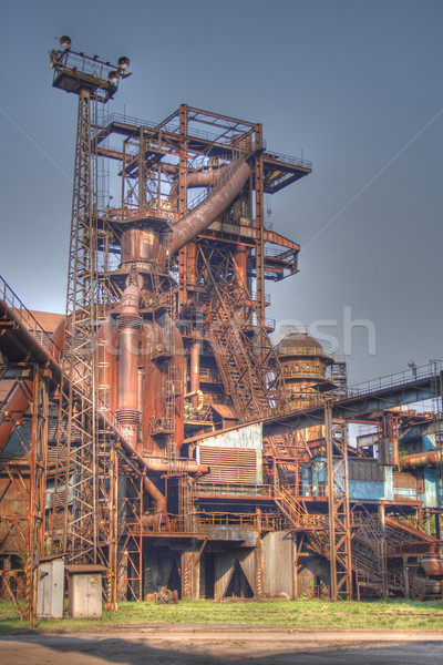 steel tower Stock photo © jonnysek