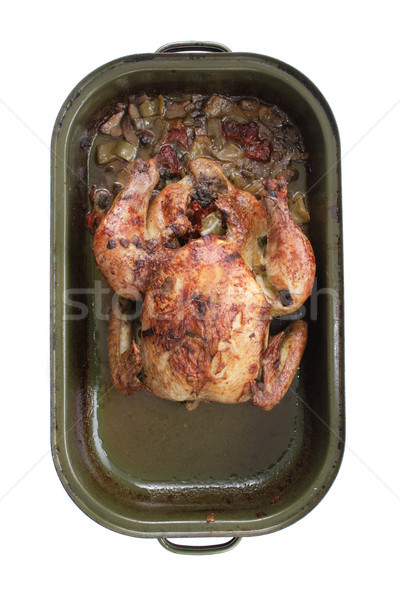 grilled chicken  Stock photo © jonnysek