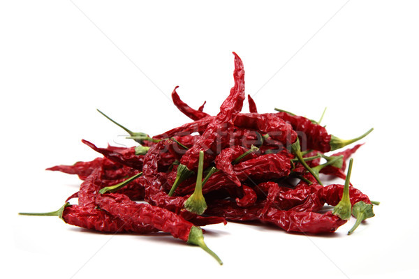 Stock photo: red hot chili 