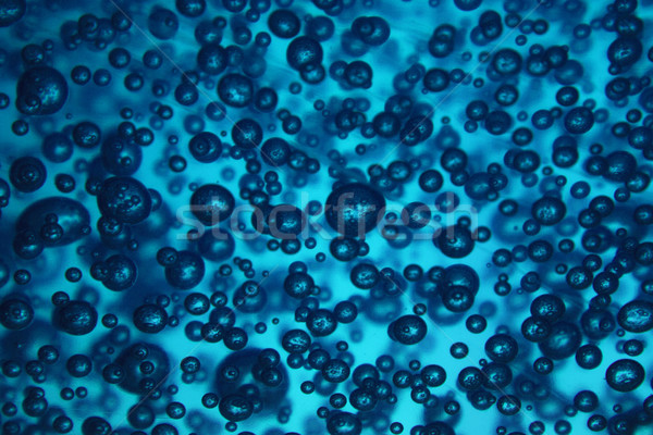 Víz buborék természetes kék oxigén buborékok Stock fotó © jonnysek