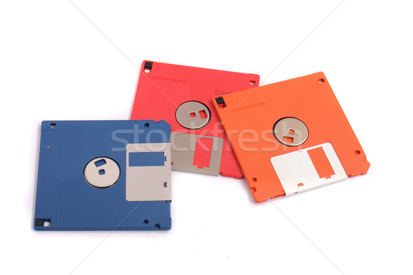 Stock photo: floppy disks