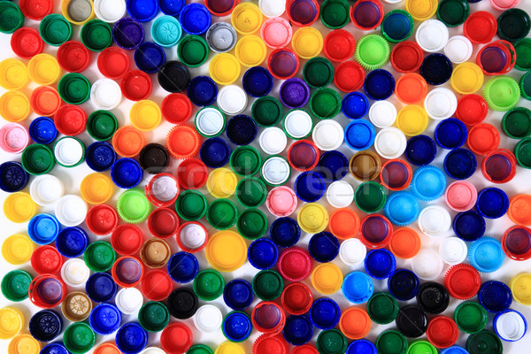 color plastic caps background Stock photo © jonnysek