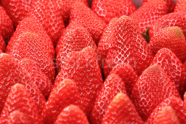 Rood aardbeien textuur mooie natuurlijke voedsel Stockfoto © jonnysek