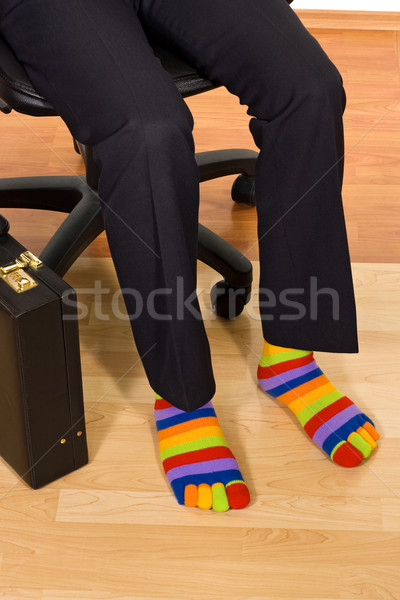 Unusual businessman Stock photo © joseph73