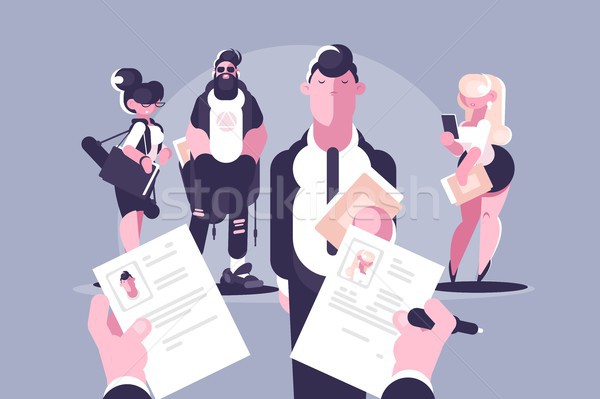 Candidate election and gender equality. Stock photo © jossdiim