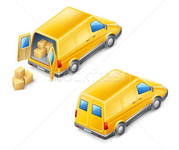 Delivery van Stock photo © jossdiim