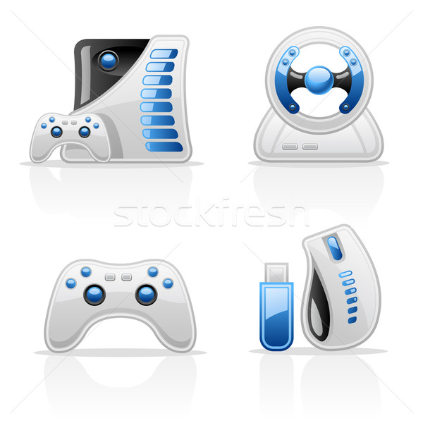 Stock photo: Game icons