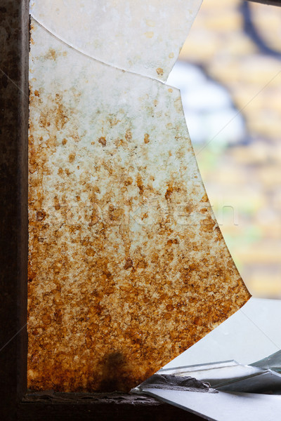 商业照片:破·脏· 窗口 · 玻璃 · 质地 · 房子 / broken dirty