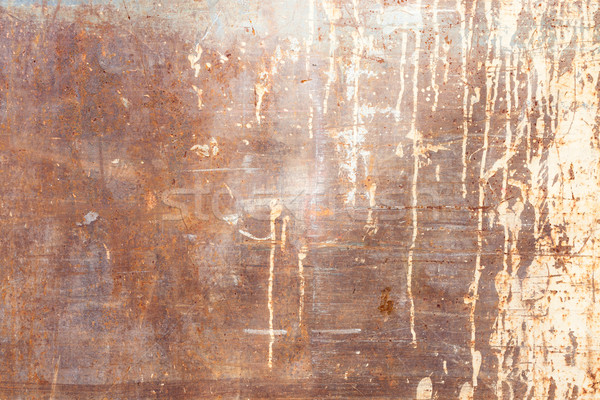 Roestige textuur verf oude muur Stockfoto © Juhku