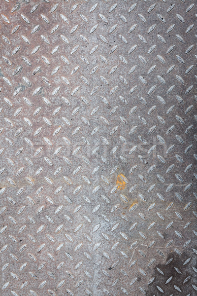 Dirty metal diamond grip pattern Stock photo © Juhku