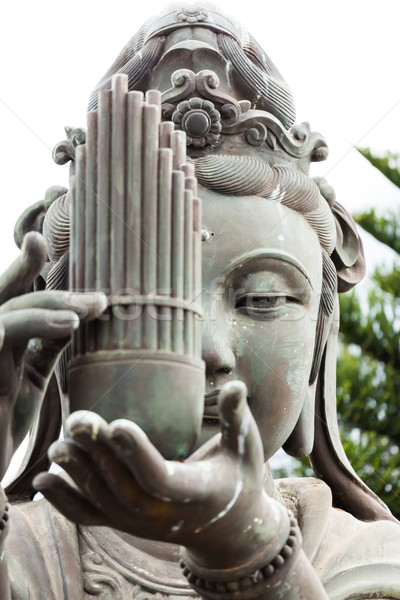 Buddhistic statue portrait Stock photo © Juhku