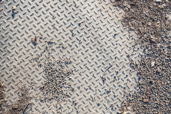 Vuile industriële greep vloer textuur patroon Stockfoto © Juhku