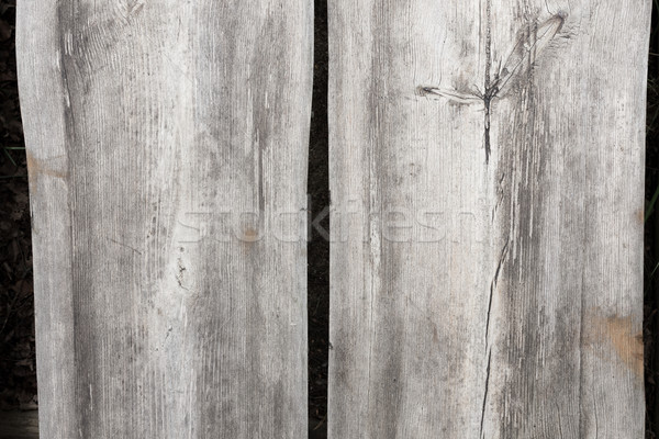 Stock photo: Two big planks wood texture background