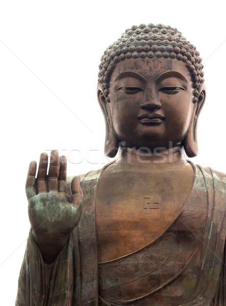 Big buddha isolated on white Stock photo © Juhku