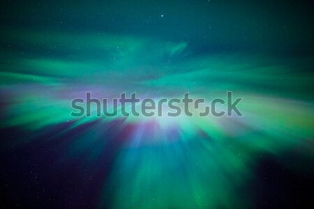 Northern lights corona above Stock photo © Juhku