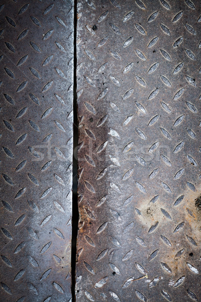 Sucia metal diamantes patrón textura Foto stock © Juhku
