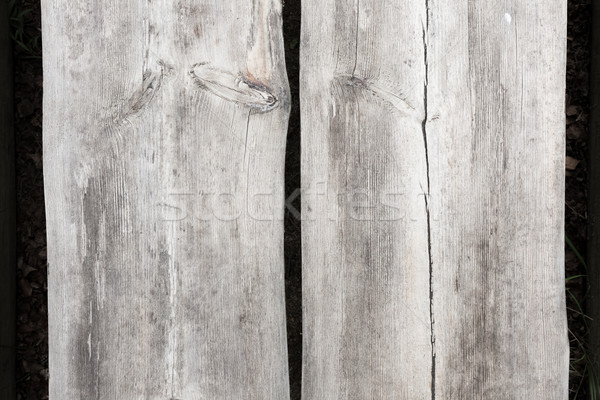 Two big planks wood texture background Stock photo © Juhku