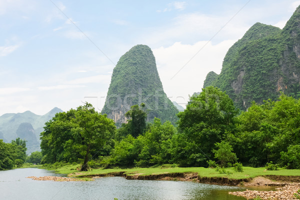 China Li river landscape Stock photo © Juhku