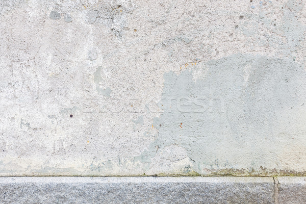 Worn old painted concrete wall Stock photo © Juhku