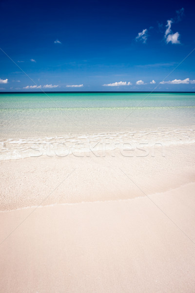 Paraíso arena playa Malasia punta Foto stock © Juhku