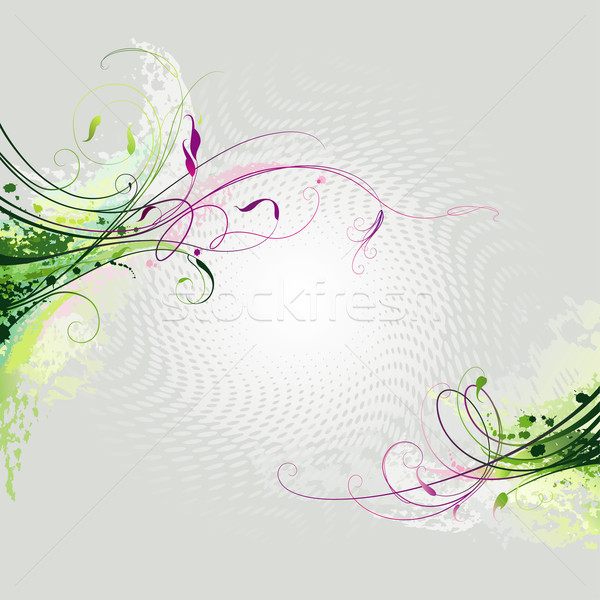 Foto stock: Floral · decoración · decorativo · colorido · elementos