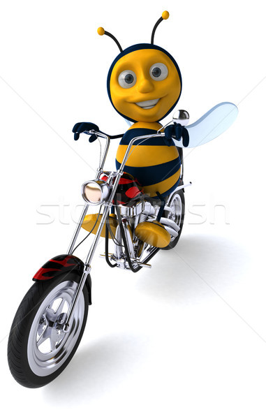 Fun bee - 3D Illustration Stock photo © julientromeur