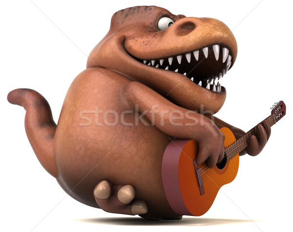 Fun Trex - 3D Illustration Stock photo © julientromeur